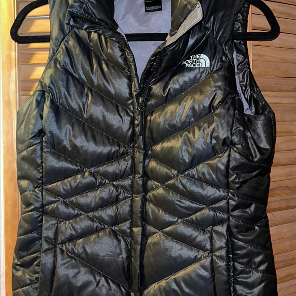 Black North Face vest
